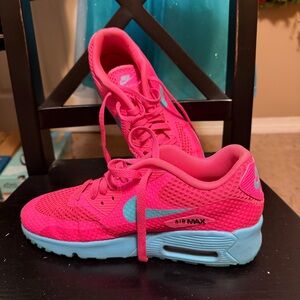 Nike Air Max 90 Women’s 6.5 Hot Pink and Blue